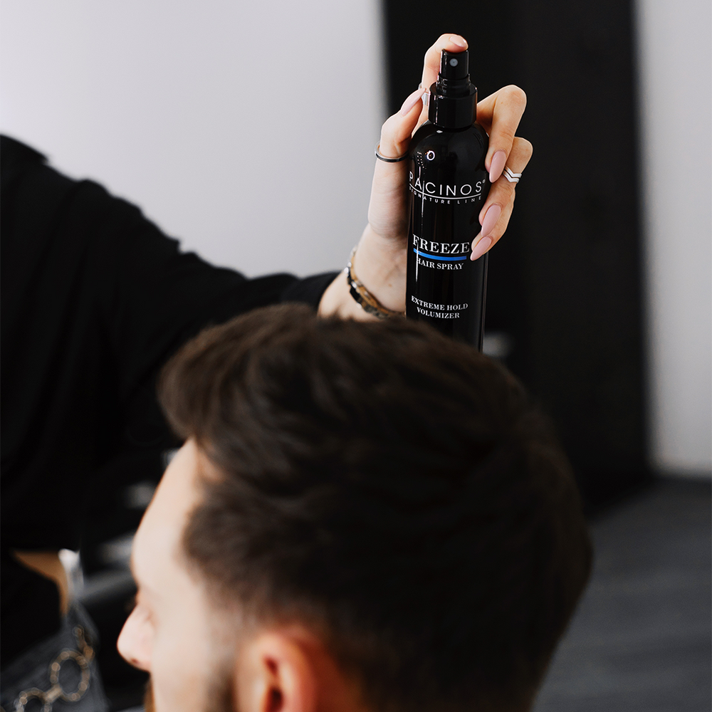 Pacinos Freeze Spray – Hair Hold & Volumizer 8oz