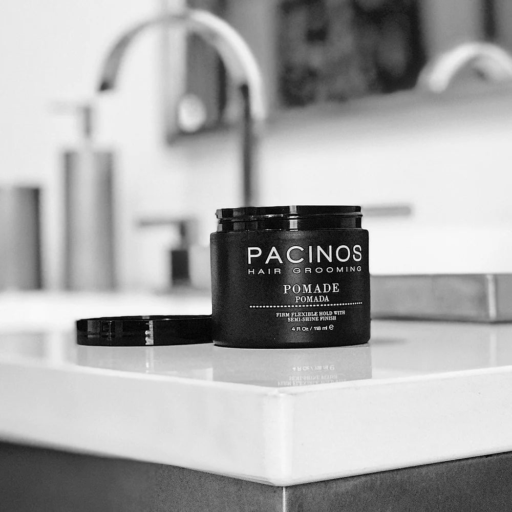 PACINOS POMADE – Flexible Hold with High Shine Finish 4oz