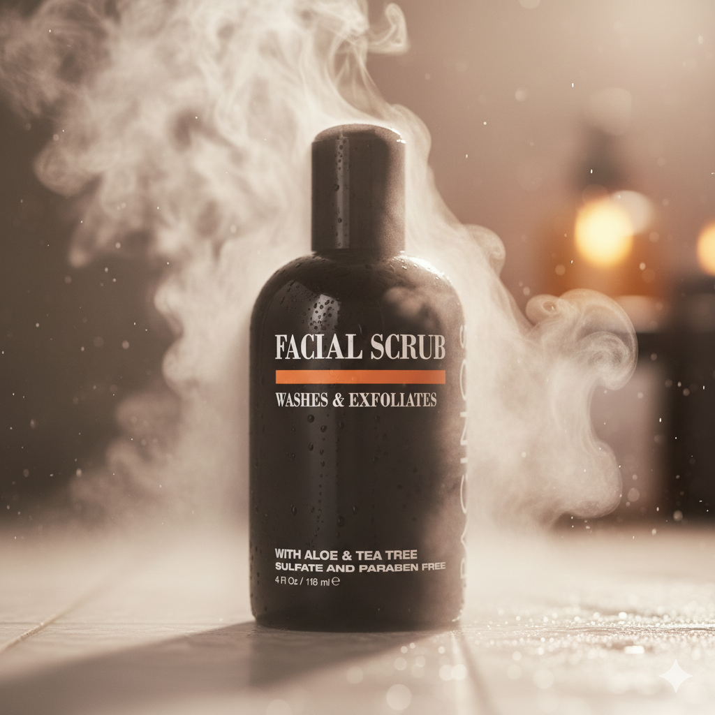 Pacinos Face & Beard Scrub Cleanser 4oz