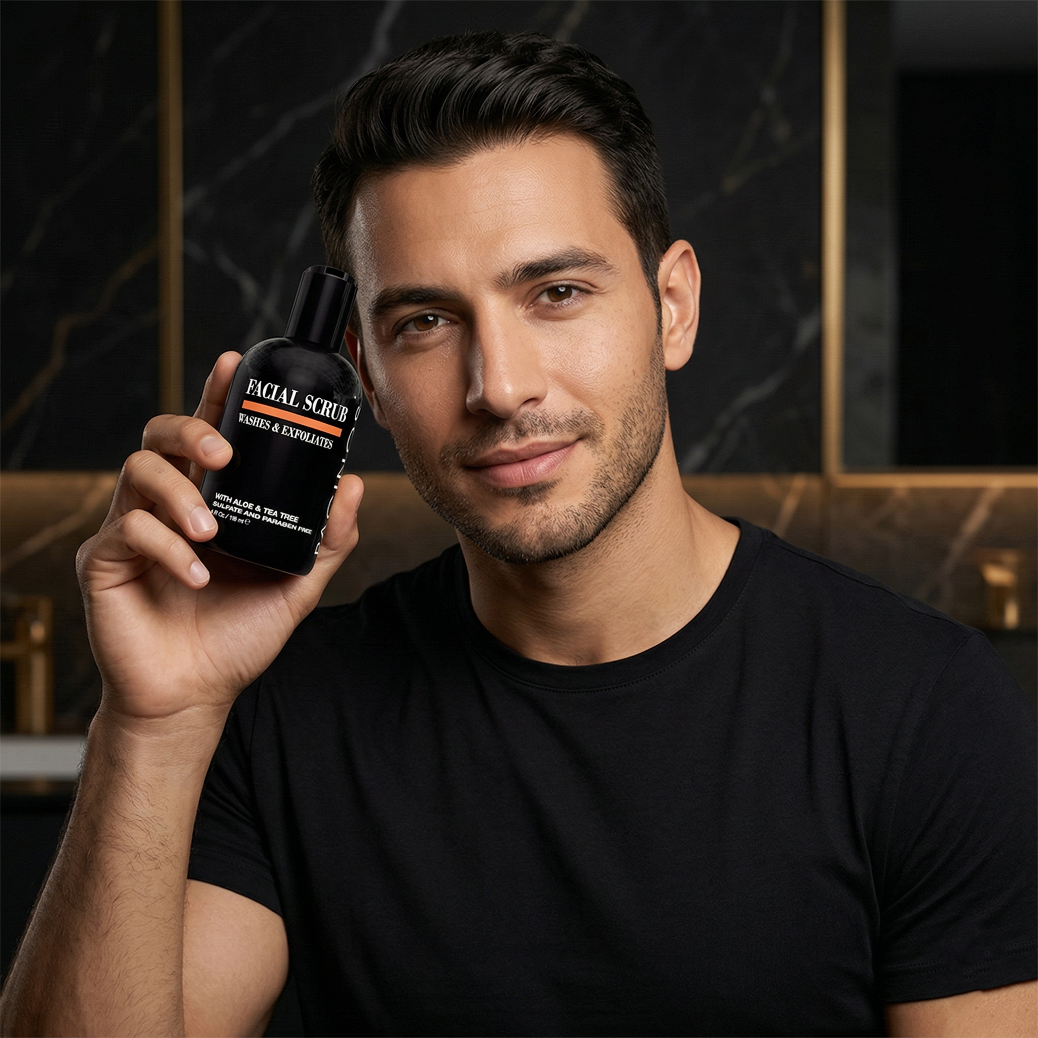 باتشينوز منظف ومقشر الوجه واللحية (4 أونصات)