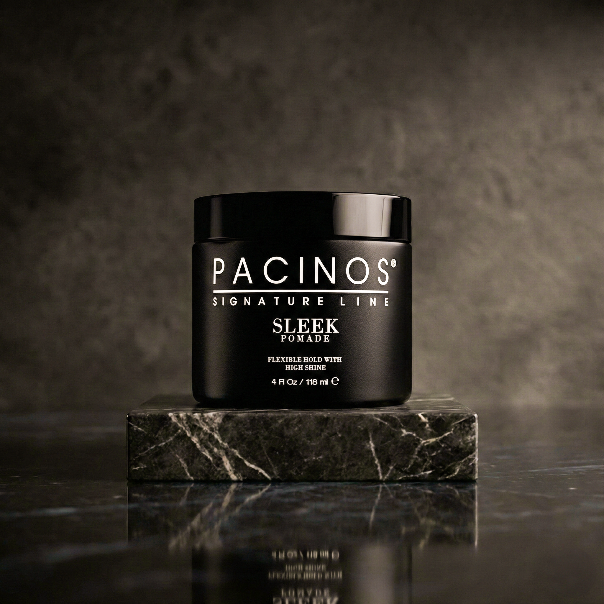 PACINOS SLEEK – Flexible Hold Pomade with High Shine 4oz